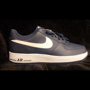 Brand new Nike Air Force 1’s  Navy/white size 13